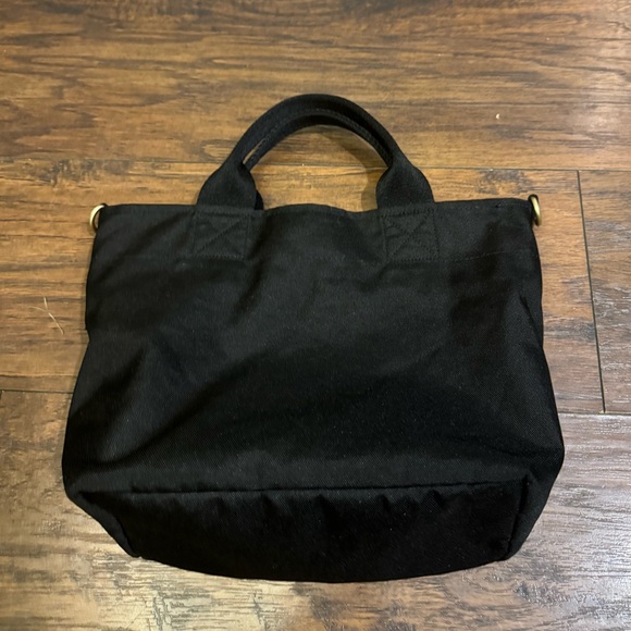 Canvelle Small Crossbody Tote Black - Picture 3 of 10